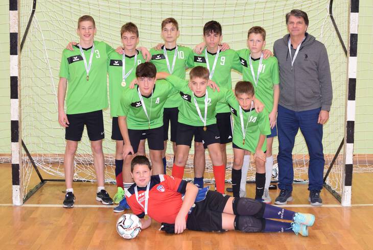 I. helyezs a Futsal Dikolimpia megyei dntjn